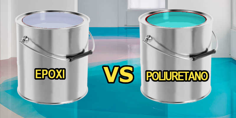 Comparación de pintura epoxi y poliuretano