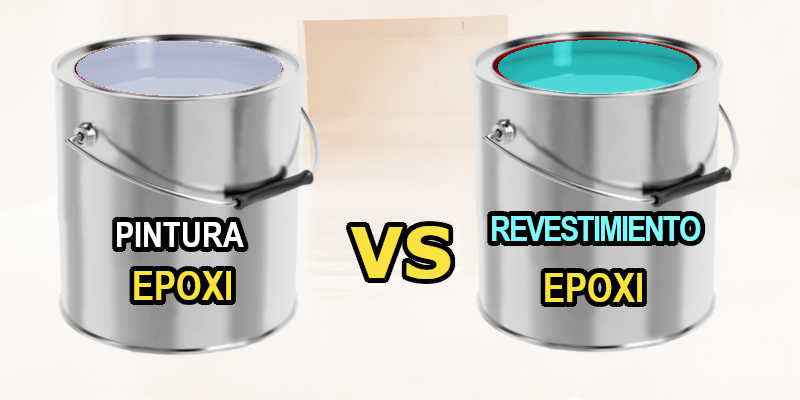 Comparación entre pintura epoxi y revestimiento