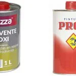 Disolventes de resina epoxi