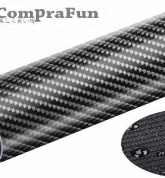 Vinilo de fibra de carbono 6D