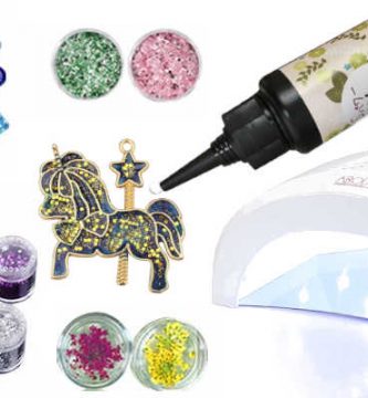 Resina UV transparente