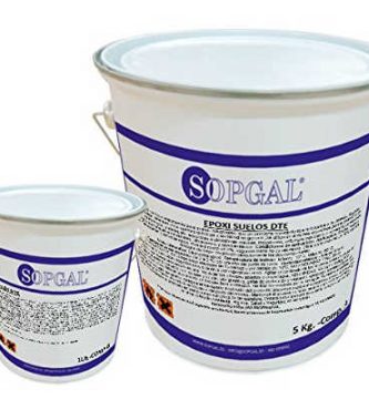 Porcelanato líquido epoxi blanco Sopgal de 20kg