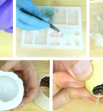 5 tipos de moldes para resina epoxi