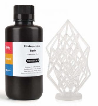 Resina para impresoras 3D UV translúcida LCD 405 Nm